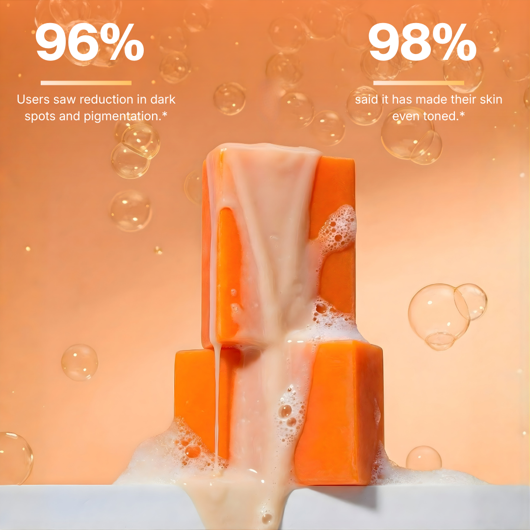 Bareist® Skin Brightening Bar | 2% Kojic Acid, 1% Glutathione, 1% Niacinamide | Reduce Dark Spots, Tan & Pigmentation | For Men & Women